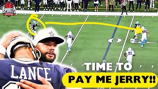 quotTrey Lance Throws 5 Picks Dallas Fans Demand Daks Extension  Jerry Pay Upquot [upl. by Masson637]