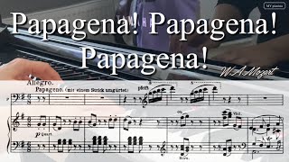 Papagena Papagena Papagena  Karaoke Piano accompaniment Die Zauberflöte [upl. by Aima]