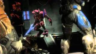 Halo Reach Cutscenes  Winter Contingency  Visigrad Relay Station [upl. by Annoyk]