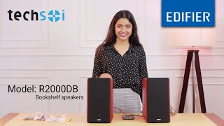 Edifier R2000DB Bookshelf Speaker Unboxing and Review  Edifier  Techsoi Technologies [upl. by Eelinnej]