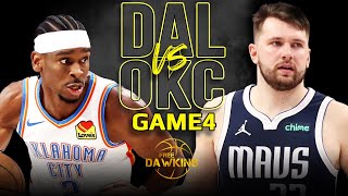 Dallas Mavericks vs OKC Thunder Game 4 Full Highlights  2024 WCSF  FreeDawkins [upl. by Aicenert]