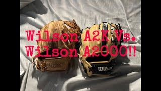 Wilson A2K Vs Wilson A2000 2024 [upl. by Enenaej]