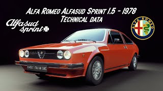 Alfa Romeo Alfasud Sprint  1978 [upl. by Htial]