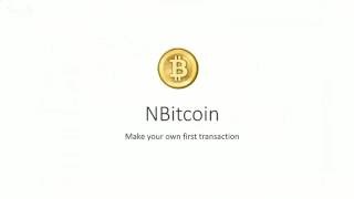 NBitcoin How to make your first transaction with NBitcoin [upl. by Alegre]