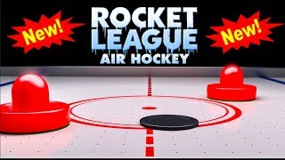 NEW Air Hockey Rocket League Map [upl. by Publias]