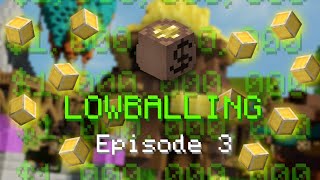 LOWBALLING to 1 billion coins Episode 3  Hypixel Skyblock [upl. by Amada]