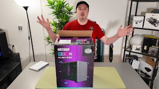 Cooler Master NR200P MAX V2 Everything You Need to Know Unboxing amp First Impressions [upl. by Melvin]