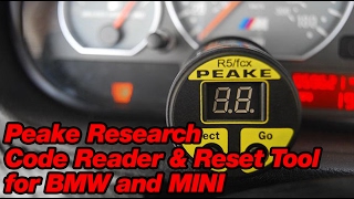 Peake Research Code Reader amp Reset Tool for BMW and MINI [upl. by Eelytsirk186]