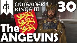 Crusader Kings 3  The Angevins  Ep30 Years of Crisis [upl. by Anazraf]