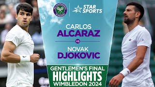 Wimbledon 2024  Carlos Alcaraz bags backtoback titles  WimbledonOnStar [upl. by Grinnell503]