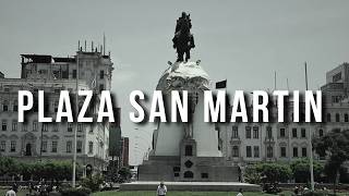 Caminando por el Cercado de Lima I Calles Monumentos Plaza San Martin de noche [upl. by Nimajaneb710]