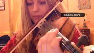 Sadness and sorrow Cover played by lubellagauna w violin [upl. by Prevot]