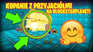 KOPANIE Z PRZYJACIÓŁMI NA BLOCKSTARPLANET  KAMLOX [upl. by Varrian]