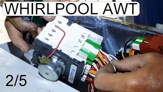 DISASSEMBLE WHIRLPOOL AWT 25 [upl. by Niroc]