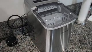 Costco FRIGIDAIRE Compact Ice Maker Review [upl. by Sorce]