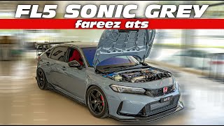 Honda Civic FL5 Sonic Grey Modified by Fareez Ats [upl. by Ynnoj]