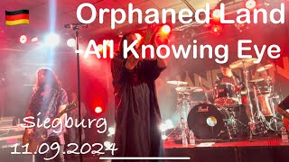 Orphaned Land  All Knowing Eye live in Siegburg 110924 Germany [upl. by Ahseket]