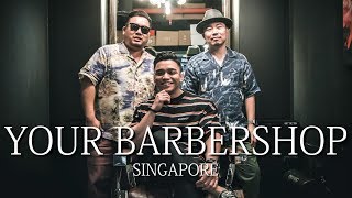 YOUR BARBERSHOP SINGAPORE  Quincy Fiber Gel Review [upl. by Glarum]