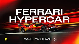 Introducing our Ferrari 499P for 2024 [upl. by Jezabella]