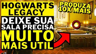 Hogwarts Legacy  DEIXE SUA SALA PRECISA MUITO MAIS UTIL ASSIM [upl. by Nalym]