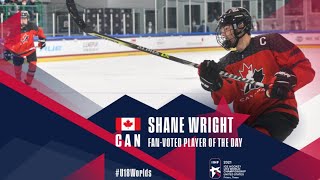 Shane Wright scores a hattrick against Sweden in U18 World Hockey Championship 2021 [upl. by Adnov]