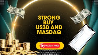 STRONG BUYS ON US30 AND NASDAQ [upl. by Drona]