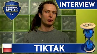 TikTak from Poland  Interview  Beatbox Battle TV [upl. by Elaweda]