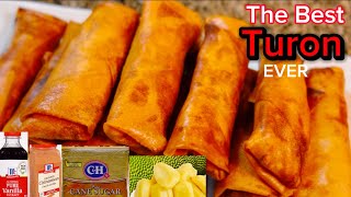 Turon Recipe  Pinoy’s comfort food [upl. by Damle]