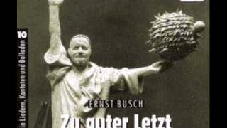 Ernst Busch  Wenn Arbeiter und Bauern [upl. by Mcmath]