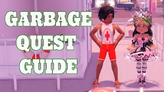 Royale High Wave 2 Garbage Quest Guide All LocationsSUPER EASY [upl. by Domenech]