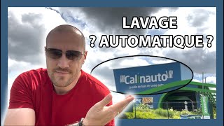 MA TESLA AU LAVAGE AUTOMATIQUE CALINAUTO [upl. by Adnwahsat]