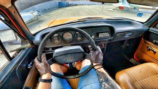 1978 Moskvich 2140 15 MT  POV TEST DRIVE [upl. by Mazlack]