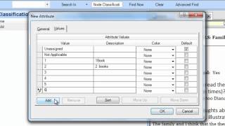 NVivo 10 Coding Sources to Classification Nodes [upl. by Airekahs]