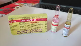 VITCOFOLC injection review in Hindi [upl. by Aerona637]