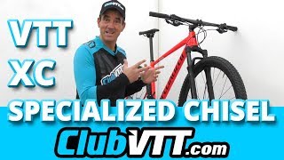 Nouveau vtt SPECIALIZED Chisel  100 aluminium de compétition   504 [upl. by Aztilem]