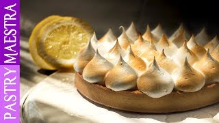 Lemon Meringue Tart  Pastry Maestra [upl. by Perrine]