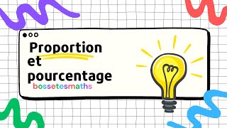 Les pourcentages et proportions  la formule magique [upl. by Hartill67]