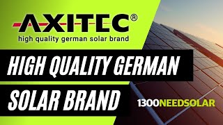 Axitec Solar  The German Solar Panel Surprisingly Affordable [upl. by Odey83]