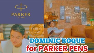 WOW ANG GWAPO DOMINIC ROQUE Ang Gwapo Lalo Kapag Hawak ang PARKER PENMukhang BIG BOSS Ang DATING [upl. by Sivie]