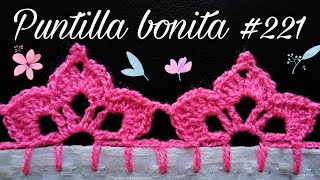 💟 puntillas grandes para servilletas 🍂 puntilla 301 de florecitas [upl. by Esmeralda]