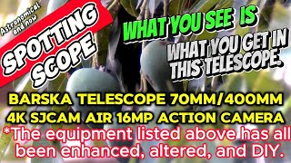 ASTRONOMICAL TELESCOPE to SPOTTING SCOPE [upl. by Llenrac253]