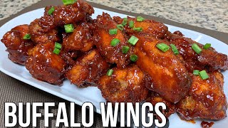 HOW TO COOK BUFFALO CHICKEN WINGS  FILIPINO STYLE  EASY BUFFALO WINGS RECIPE  Luto Ni Nanay [upl. by Gerard]