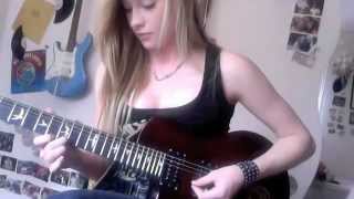 Avenged Sevenfold  Nightmare Guitar Cover  Sophie Lloyd [upl. by Amerigo]