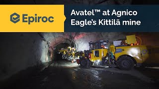 Avatel at Agnico Eagles Kittilä mine [upl. by Dinse529]