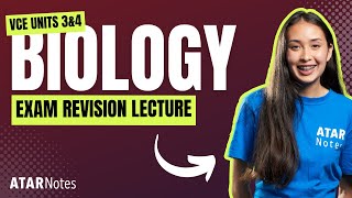 VCE Biology 3amp4 Exam Revision Lecture 2024 [upl. by Felicia]