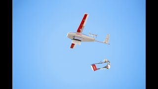 Tafo becomes first hospital in Ghana to receive Zipline medical drone delivery [upl. by Einner]