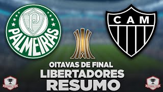 Palmeiras controla empata com AtléticoMG e vai às quartas da Libertadores [upl. by Mintun]