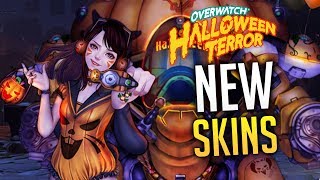 OVERWATCH  LEAKED 2018 Halloween Event Skins [upl. by Chesnut634]