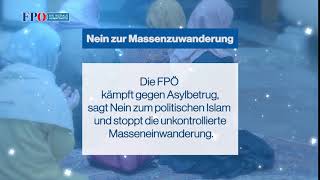 FPÖ Nein zur Massenzuwanderung und Asylbetrug [upl. by Niu]