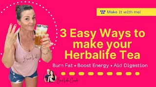 3 Easy Ways to Make Your Herbalife Tea  How to Mix Herbalife Tea [upl. by Whitelaw211]